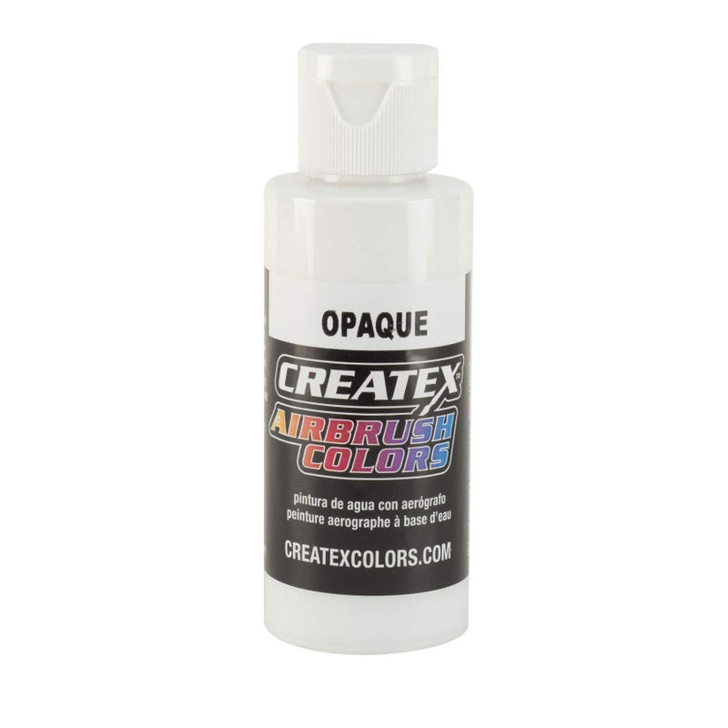 Createx Colors 5212-08 Paint for Airbrush, 8 oz, Opaque White